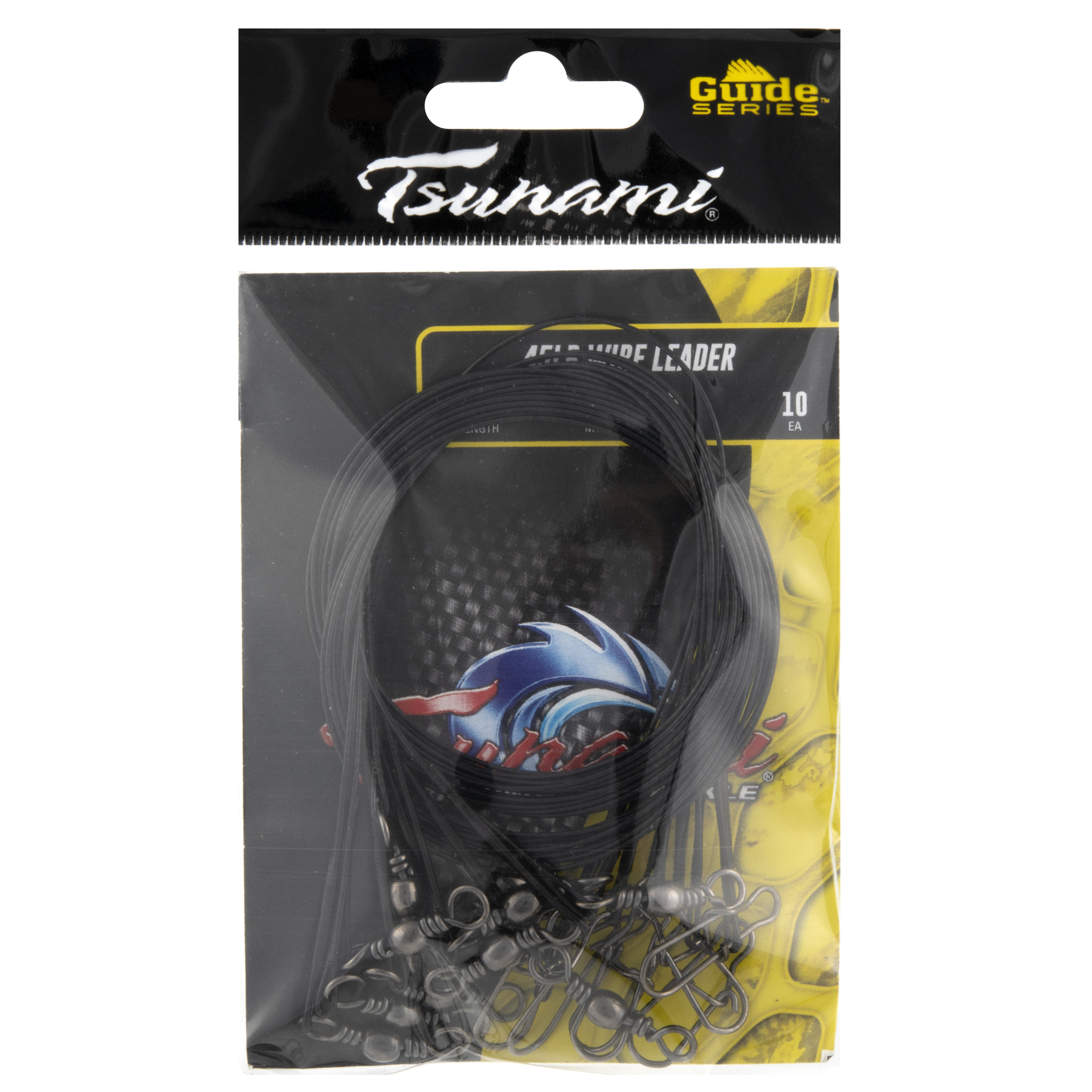 Tsunami Wire Leader 24'' 45 lb – 10 Pack