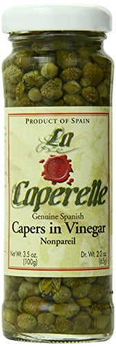 Caperelle Capers Nonpareil, 3.5-Ounce Jars (Pack of 12) by Caperelle
