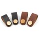 thumbnail image 5 of Inteprter Tiradores de cajón para muebles, armario de cuero, tiradores de puerta de armario, piezas de repuesto, manijas de puertas impermeables, manijas Conjuntos de muebles de dormitorio Negro Inteprter HA059806-01, 5 of 6