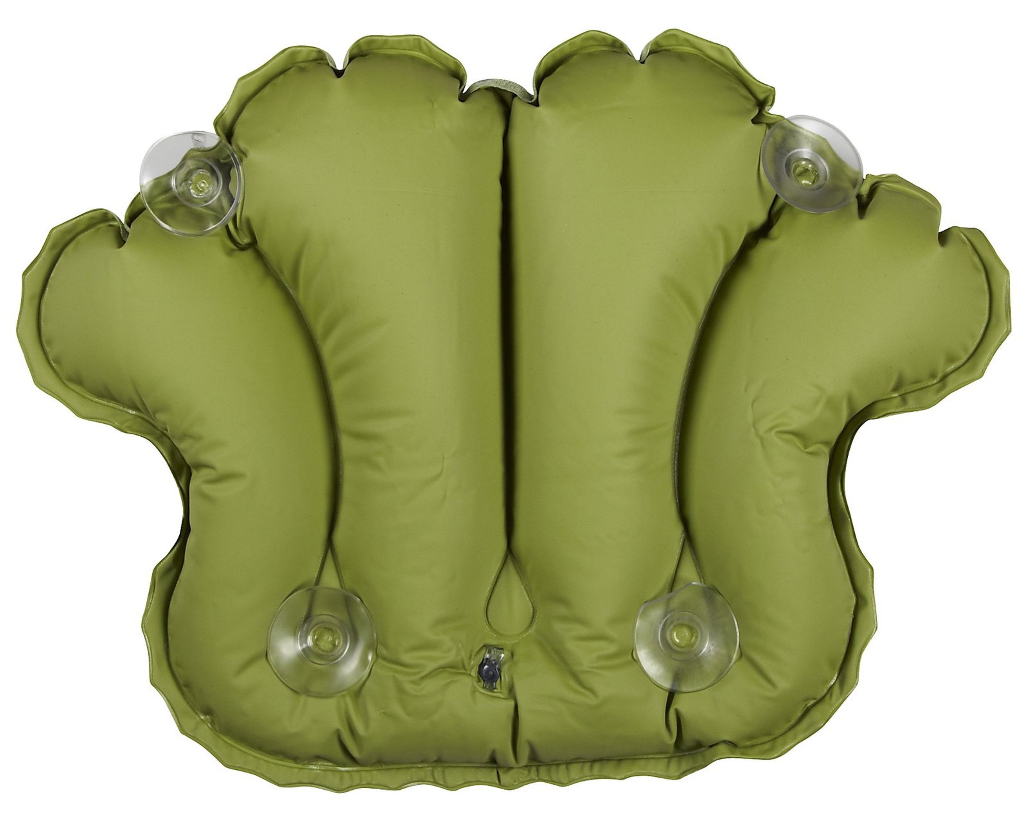 Living Healthy Products 31012CS Terry Bath Pillow in Celery