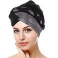 thumbnail image 2 of lnmuld Braided Turban Hat Soft Stretch Head Wrap Fashion Head Cover Size:One Size, 2 of 4