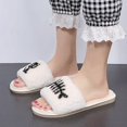 thumbnail image 4 of KEVCHE Womens Fuzzy Slippers , Warm Fur Lining and Non-Slip Rubber Sole , Indoor Outdoor House Shoes, 4 of 5