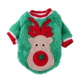 thumbnail image 1 of Disfraz de perro de Navidad Ropa de mascota de Navidad Ropa de alce de perro Perro, 1 of 7