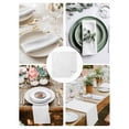 thumbnail image 4 of Cloth Napkins Set of 8 - 20x20 Inches, White Washable Reusable Table Napkins, Modern Simple White Backdrop Soft & Absortbent Dining Napkin for Party Wedding Hotel Restaurant, 4 of 8