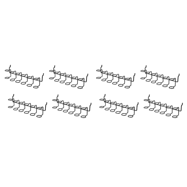 8 Pcs Screwdriver Holder Pegboard Multi-Tool Holder Accessory Pegboard Accessories Multi-Ring Tool Holder for Pegboard
