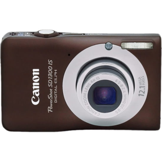 Canon PowerShot SD1300 IS 12.1 Megapixel Compact Camera, Brown
