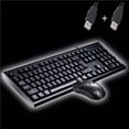 thumbnail image 3 of ruzhgo Desktop USB Mouse and Keyboard Wired Mouse Keyboard for PC Computer Laptop, 3 of 6