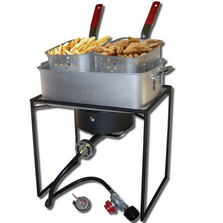 Outdoor Cooker and Fry Pan Set Model 1618