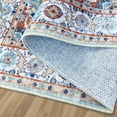 thumbnail image 5 of ARJINCUTE Non Slips Boho Area Rugs 9' x 12', Vintage Large Floor Carpet, Machine Washable, Foldable, No Shedding, 5 of 7