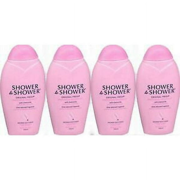 Shower to Shower Original Fresh Absorbent Body Powder, 8 Oz (Pack of 4)
