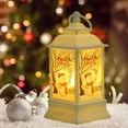 thumbnail image 5 of Konghyp Lighted Christmas Hanging Lantern, Clear LED Candlestick Decor Lights, Battery-Included Xmas Lights, Tree Pendant & Desktop Ornament, Easy-Hang Novel Party Props, Home Holiday Decor, 5 of 6