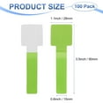 thumbnail image 3 of Uxcell 100-Pack Ataduras de Cable de Gancho y Bucle, 3.5 x 1.1 Pulgadas Organizador de Cables Autoadhesivo Mejorado para Escritorio [Verde], 3 of 7