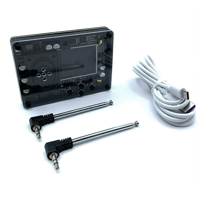 Mini Theremin Musical Electronic Instrument with Screen Display Gift Black