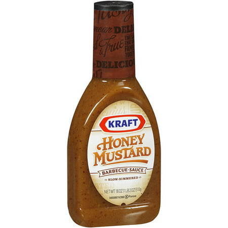 mustard sauce honey barbecue kraft oz