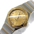 thumbnail image 7 of Pre-Owned Omega Constellation Brushed Two-Tone 123 20 24 60 58 002 Ladies' Watch Gold 18KYG..., 7 of 7