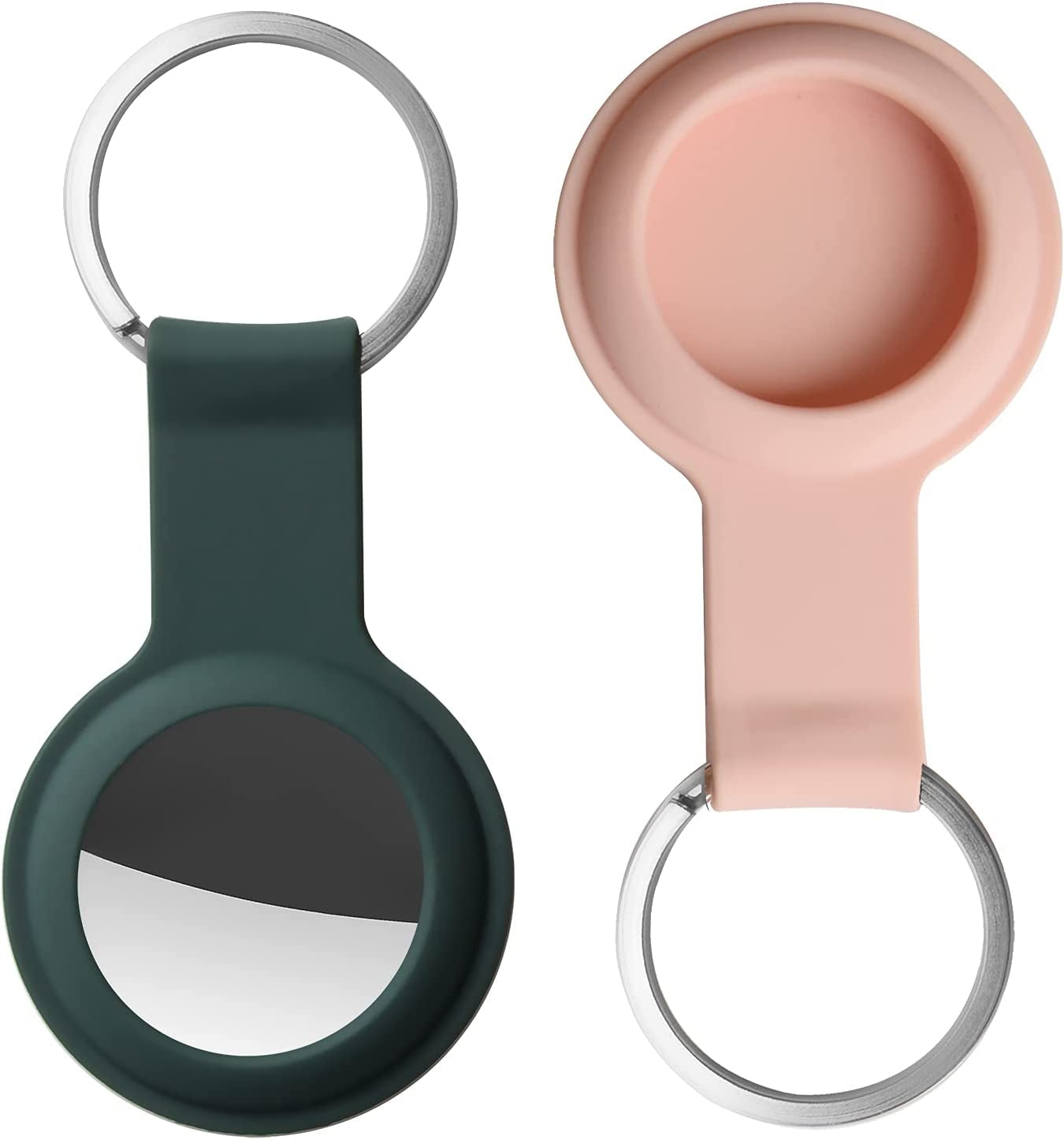 Air Tag Keychain Airtags Holder Silicone Airtag Loop Protective Airtag