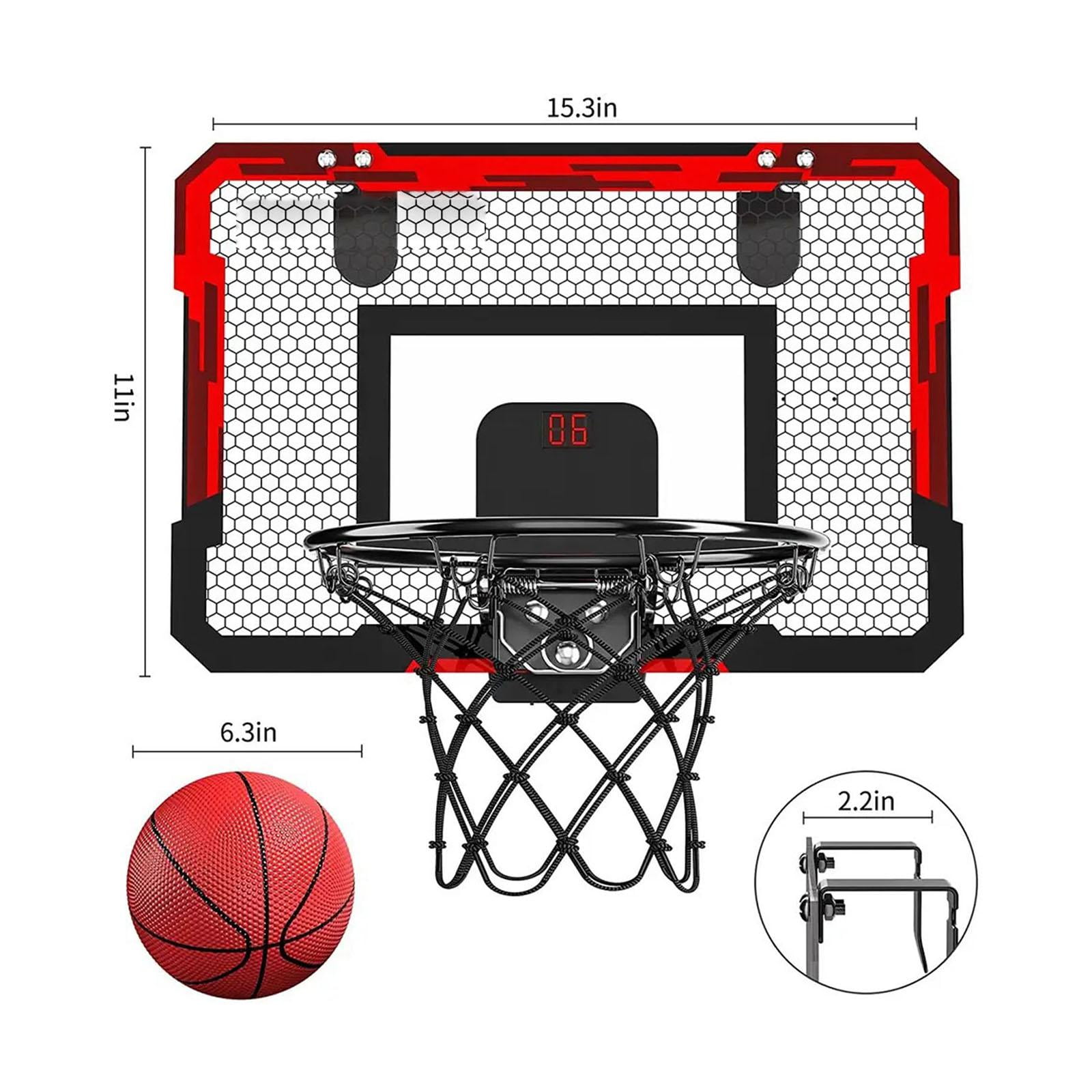 Axioma Basketball Hoop Attachment Basketball System Door Basketball Hoops over The Door Red