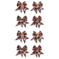 thumbnail image 1 of 8 Pack Christmas Bow With Bells Christmas Decorationstyle 2, 1 of 5