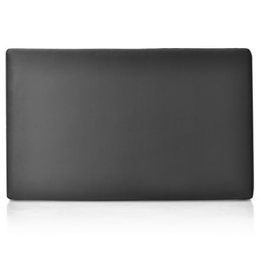 Twin Wall-mounted Headboard, Modern PU Leather Upholstered Headboard Black