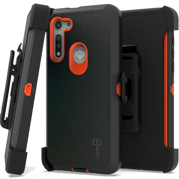CoverON Motorola Moto G Fast Holster Case, Heavy Duty Full Body Belt