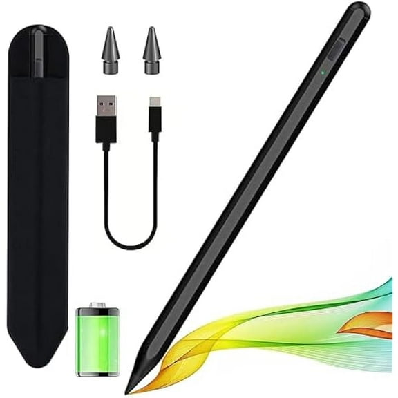 can Stylus Pen for iPad 2018-2025 with Palm Rejection, Apple Pencil for Pad11th/10th/9th/8th/7th/6th Gen, iPad Pro 11/12.9 inch, New iPad Air 2025 11&13-inch(M3/2) /5th/4th/3th Gen, iPad mini 6th/5th