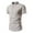 Grey, variant on breaise Mens Big and Tall Henley Shirts Short Sleeve Button T-Shirt Lightweight Casual Pullover Shirt Summer Cotton Line Tshirts Gray XXXXL Sans frais de transport