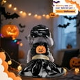thumbnail image 4 of GASTROPOD Dog Halloween Costumes,Whimsical Large Dog Halloween Costumes,Polyester Horned Pumpkin Skirt Set Small Dog Halloween Costumes,Style3,S, 4 of 7
