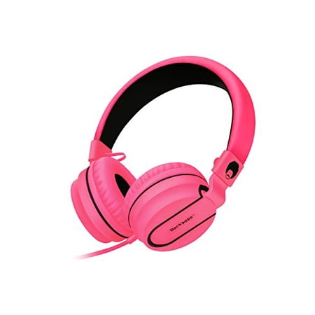 RockPapa Stereo Adjustable Foldable Headphones Lightweight Headband Headsets with Microphone 3.5mm for Cellphones