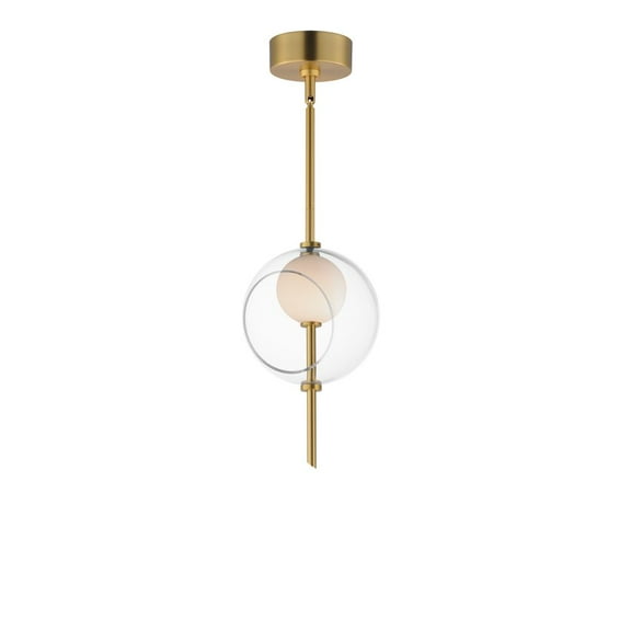 ET2 Lighting - Martini - 7W 1 LED Pendant-12.5 Inches Tall and 7.75 Inches Wide