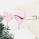 thumbnail image 4 of Gafas de sol unisex Macarena sin montura UV400 Rosa, 4 of 7