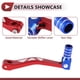 thumbnail image 3 of Palanca de cambio de motocicleta plegable para Yamaha TTR 50cc, pedal de aleación de aluminio, brazo de cambio rojo y azul, 3 of 6