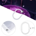 thumbnail image 4 of Jellyfish Waterproof Shower Curtain Set with Hooks - Printed Bathroom Decoration - Curtain Sets, 4 of 5