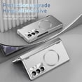 thumbnail image 3 of For Samsung Galaxy Z Fold 7 Phone Case,Compatible with Mag-safe,Built-in Screen Protector & Camera Protection,With Pen Slots Hinge Protector,With Stylus,Shockproof Phone Case,Silver, 3 of 7