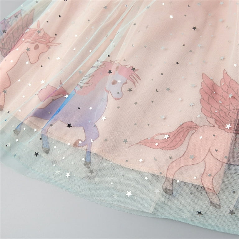 unicorn mesh dress Kids' Unicorn Sequin Mesh Dress (Women)