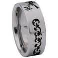 thumbnail image 3 of Deer and Gun Tungsten Carbide Ring, 3 of 6