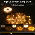 thumbnail image 4 of Elice Camping Lantern, 3-in-1Portable Camping String Lights with 13 Lighting Modes, 32.8ft Waterproof 4000mAh Battery Rechargeable Camping Lights for Tent Garden Party Decor, 4 of 10