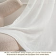 thumbnail image 6 of DriftAway Linen Curtains 108 Inches Long for Living Room Semi Sheer 2 Panels Farmhouse Natural Flax 3 Inch Rod Pocket Back Tab Boho Rustic Light Filtering Window Drapes for Bedroom Privacy Assured, 6 of 8