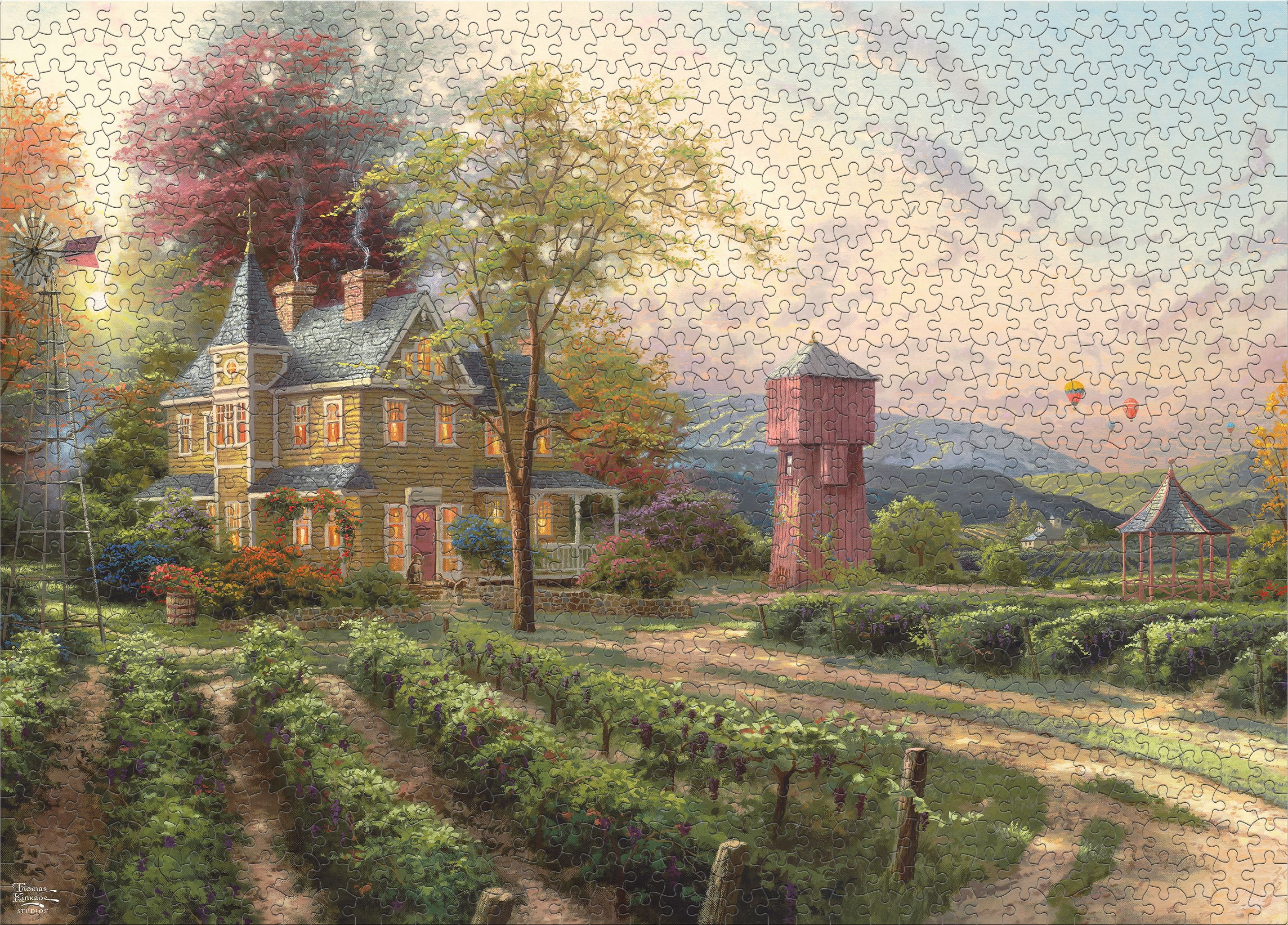 Ceaco 1000 Piece Abundant Harvest Interlocking Jigsaw Puzzle