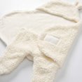 thumbnail image 3 of Newborn Baby Winter Fleece Warm Sleeping Bag Cotton Pure Color Swaddle, 3 of 6