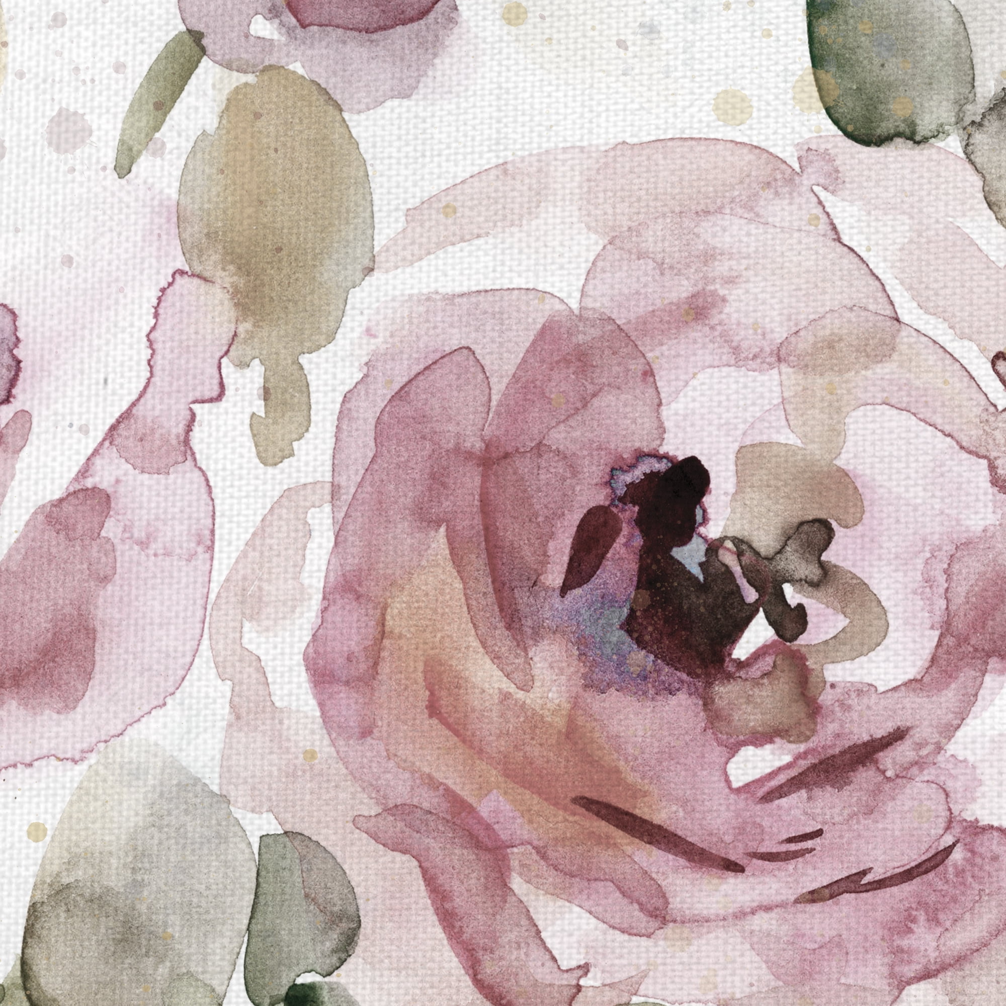 Masterpiece Art Gallery Garden Palette I Soft Flowers By Carol Robinson Canvas Art Print 17" x 34"