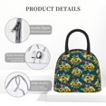 thumbnail image 4 of Balery Sunflowers Pattern Lunch Bag Women, Lunch Box, Lunch Bag, Small Leakproof Lunch Tote Large Capacity Reusable Insulated Cooler Lunch Container-One Size, 4 of 6