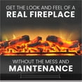 thumbnail image 5 of Cambridge Stratford 56" Electric Corner Fireplace Heater with LED Multi-Color LED Flame Display, 5 of 8