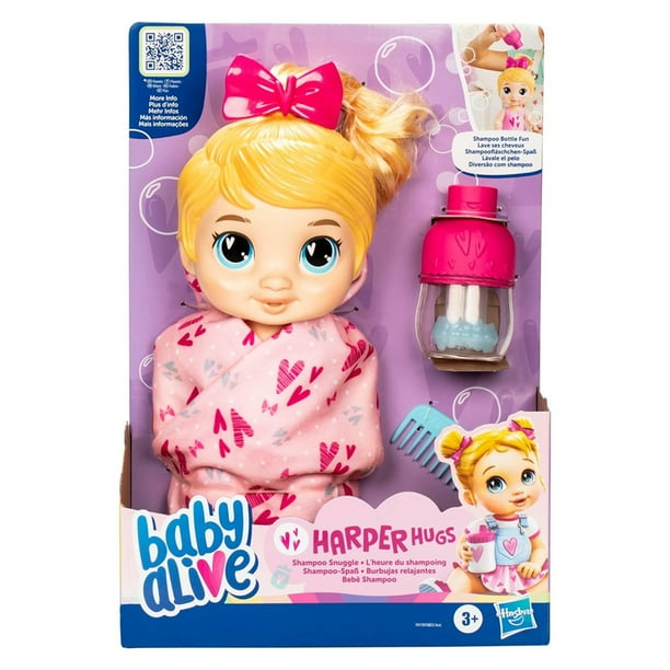 Muñeca Hasbro Baby Alive Bebé Shampoo Walmart en línea