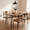 Black, variant on BSHTI 47.32" Round Dining Table with Storage Shelf, MDF with Walnut Grain, 2-Tier Dust-Proof Cabinet, Seats 4, Easy Assembly