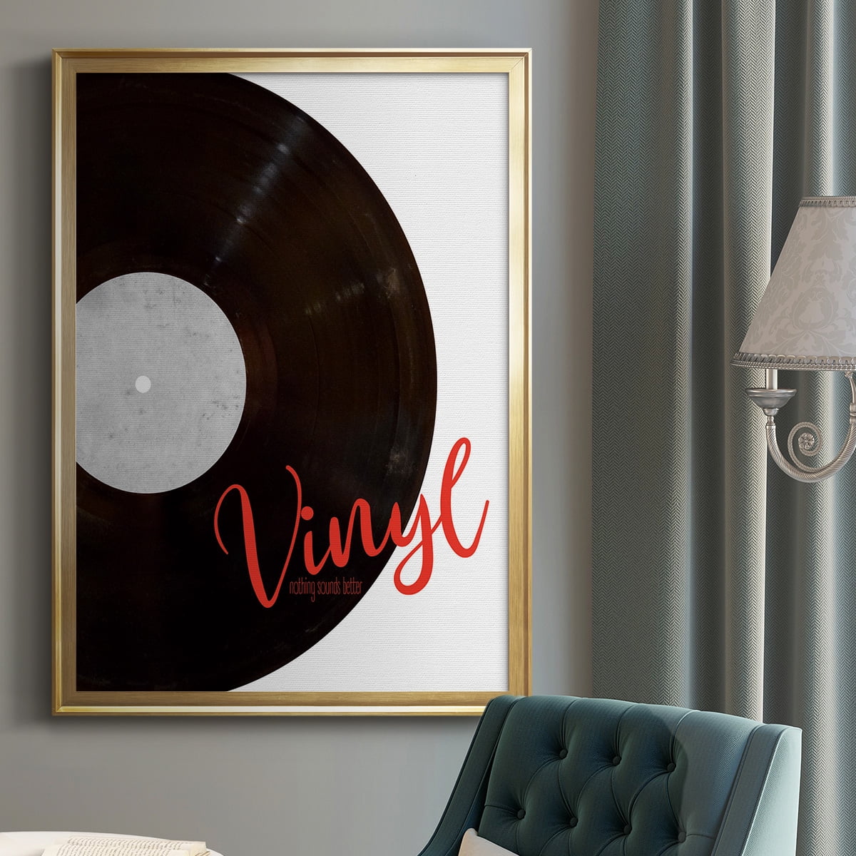 Vinyl Premium Framed Print - Ready to Hang
