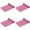 D 4PCS, variant on Non Monochrome Yoga Mat for Home Gym Workouts and Fitness Training 4mm Thick Large Exercise Mat for All Skill 2PCS