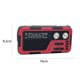 thumbnail image 3 of USB AM/FM Radios Manivela SOS Emergencia Wind-up Radio LED Linternas (Rojo), 3 of 6