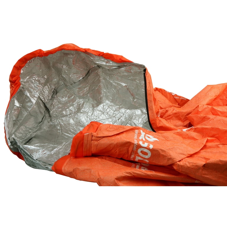 SOL Escape Bivvy with Hood, Orange - Walmart.com