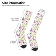 thumbnail image 5 of Balery Undersea Seahorse Printed Novelty Socks Men's Women's Crew Socks Sports Socks Knee High Socks Cotton Socks Quirky and Cool Socks, 5 of 9