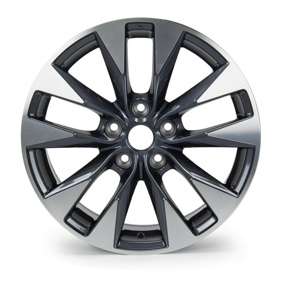 17" Replacement Wheel Rim 17x6.5-inch Alloy Black, for 2016-2019 Nissan Sentra 62730